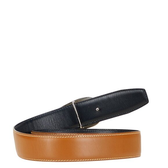 Gucci belt, size: 75 30 036 1406 0956, brown leather, women's, GUCCI